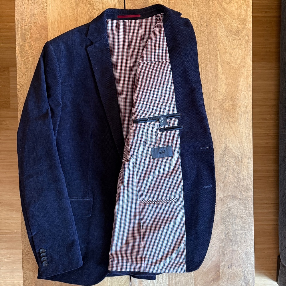 H&M | 36R | Corduroy Sport Coat